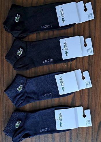 Lacoste Erkek Mini Spor Çoraplar 2 çift paketli