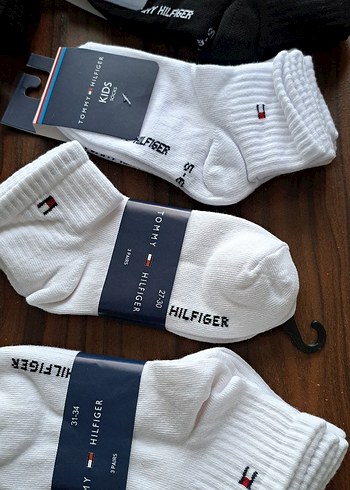Tommy Hilfiger Erkek Çocuk Çorap 3 lü - Görsel 2