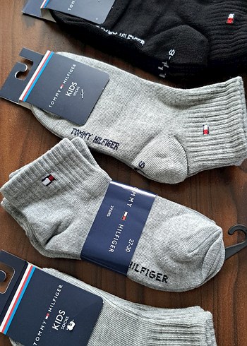 Tommy Hilfiger Erkek Çocuk Çorap 3 lü - Görsel 3