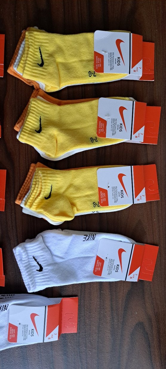 Nike Çocuk Renkli Baskılı Çorap Seti - Görsel 2