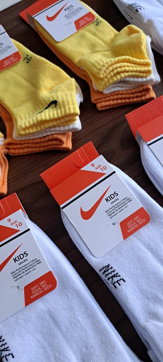 Nike Çocuk Renkli Baskılı Çorap Seti - Görsel 4
