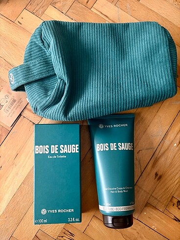 BOIS DE SAUGE 100ml ÇANTALI ERKEK PARFÜM SETİ