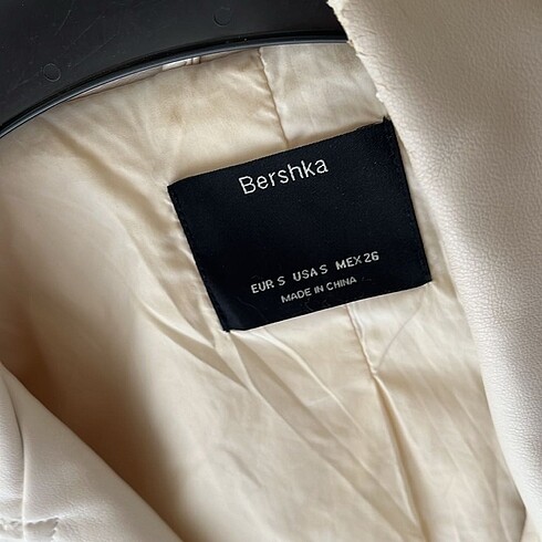 Bershka bershka deri ceket