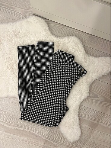 bershka kareli dar pantalon