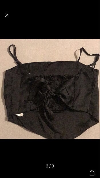 Stradivarius Siyah bluz