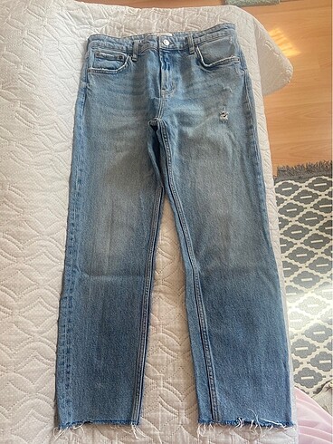 40 Beden mavi Renk Zara Pantolon