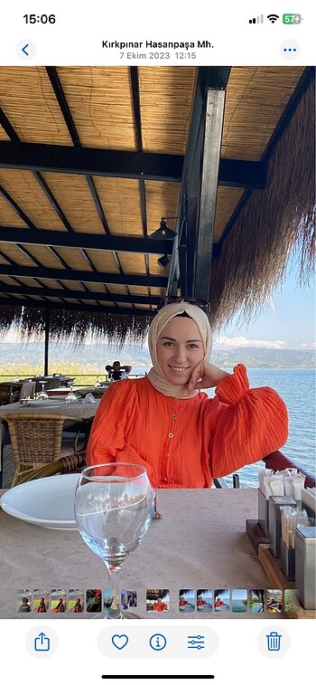 Turuncu gömlek