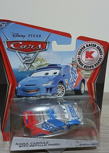 Disney Pixar Cars 2 raoul silver racers