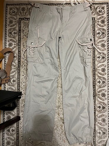 vintage kargo pantolon