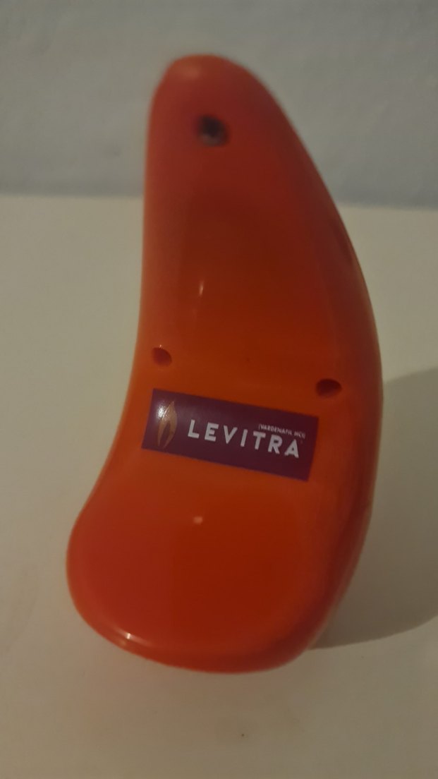 turuncu yatmaz mini konsept masa saati - Görsel 2