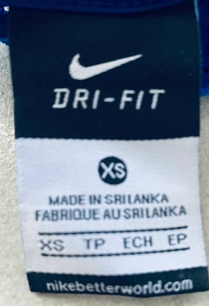 Nike BRI-FIT Koyu Mavi Kadın Tişört - Görsel 3