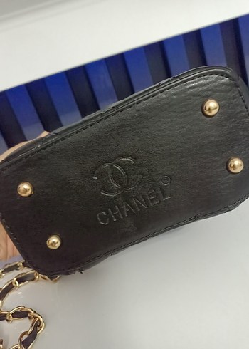 Siyah Zincir Detaylı Chanel Çanta - Görsel 6