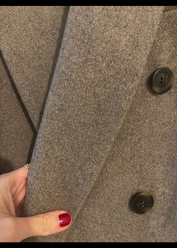 vizon Kadın Düğmeli Kruvaze Blazer Ceket - Görsel 3