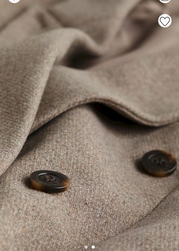 vizon Kadın Düğmeli Kruvaze Blazer Ceket - Görsel 6