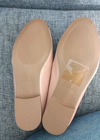 Bej pudra Tokalı Kadın babet - Görsel 2