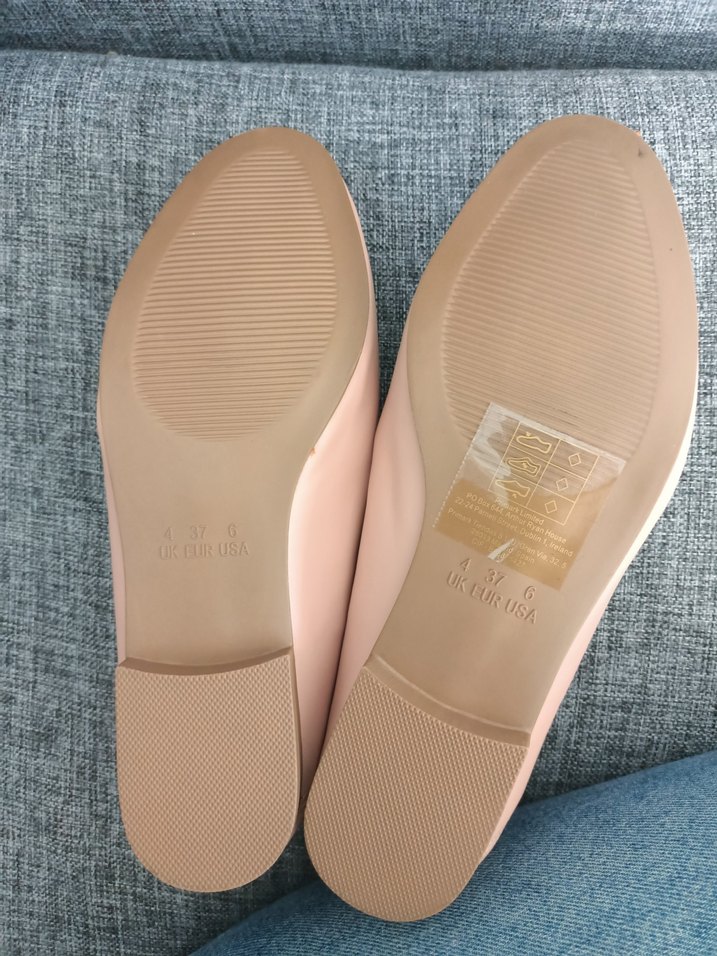 Bej pudra Tokalı Kadın babet - Görsel 2