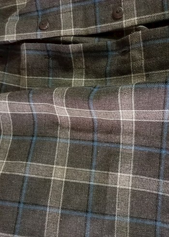 Düğmeli, Uzun Kollu, Bol Kesim Kadın Gömlek - Görsel 2