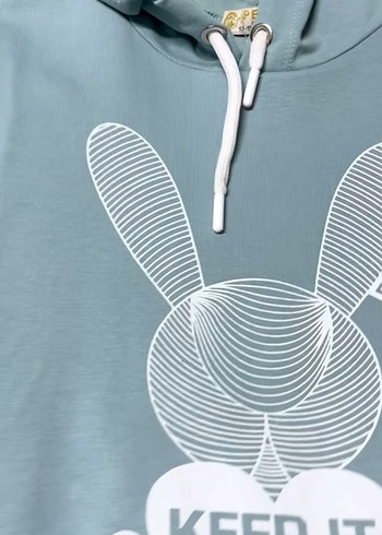 Kız çocuk swet, Uzun Kollu, Rahat Kesim - Görsel 2