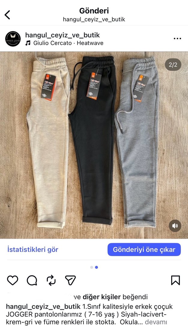 Erkek Çocuk JOGGER Pantolon - Görsel 2