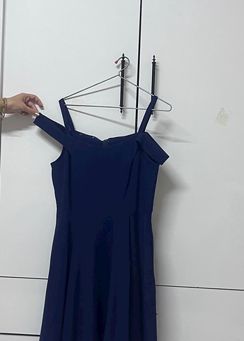 Diğer Siyah Çiçekli Mini Günlük Elbise