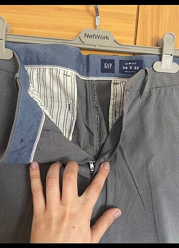 Orjinal GAP kumas pantolon - Görsel 6