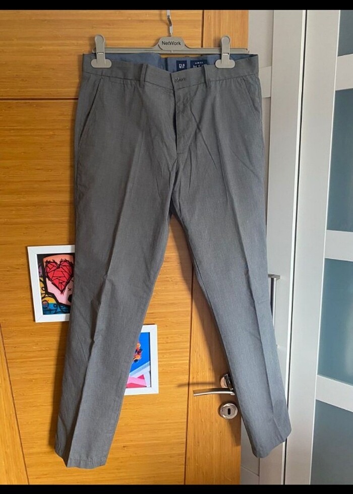 Orjinal GAP kumas pantolon - Görsel 4