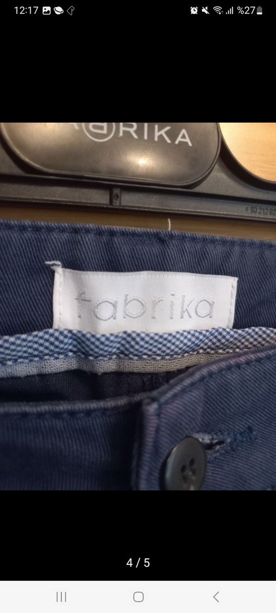 Erkek Fabrika pantolon - Görsel 4