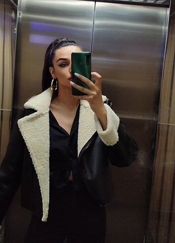 Deri kısa ceket
