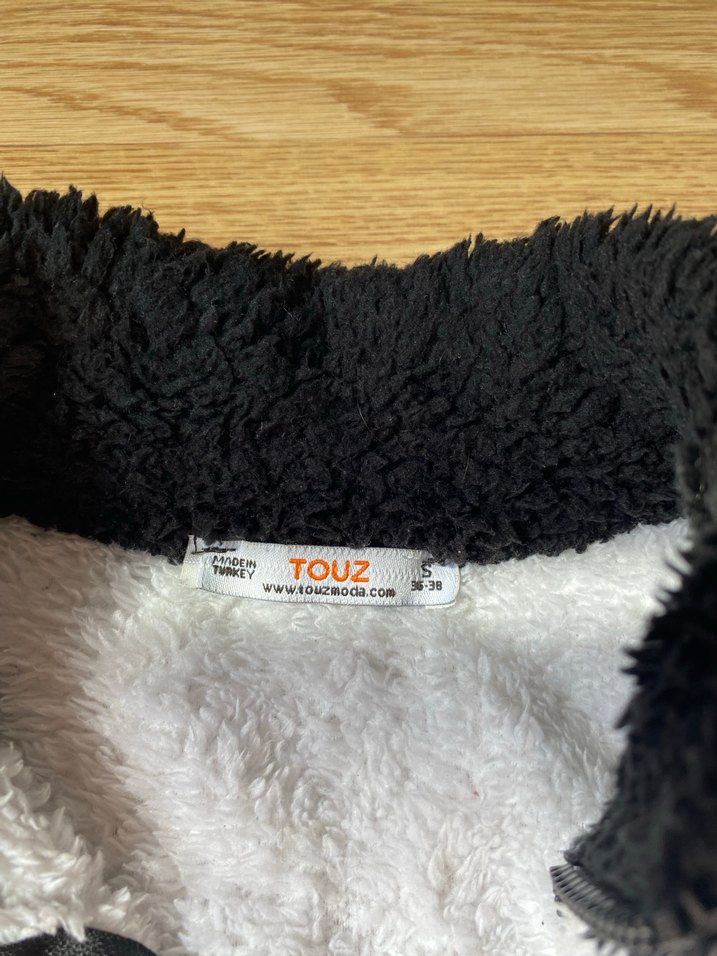 Gri Polar Ceket - Görsel 2