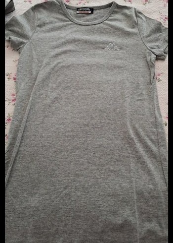 Kappa Gri Pamuklu Erkek Tişört - Görsel 2