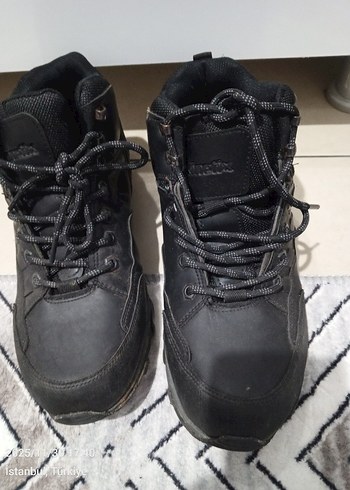 Erkek Siyah Outdoor Bağcıklı Spor Ayakkabı - Görsel 2