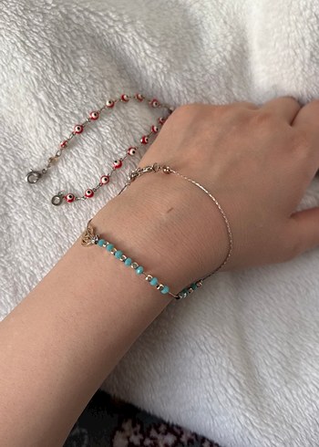 Boncuklu Renkli Kadın El Zinciri - Görsel 2