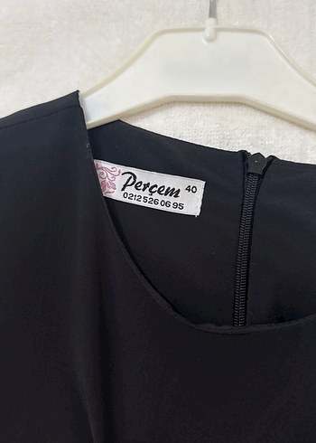 Uzun Siyah Gotik Salaş Elbise - Görsel 4