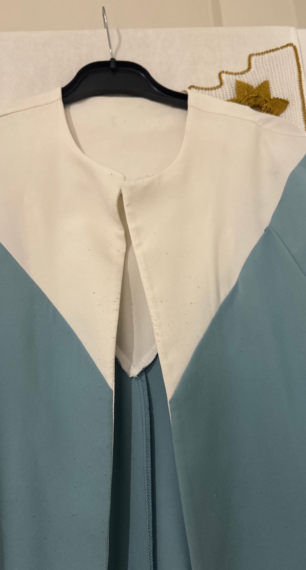 Renkli Drapeli Uzun Ceket - Görsel 2