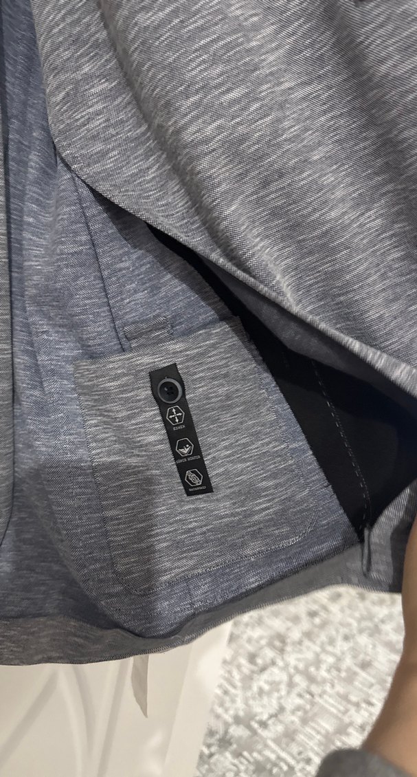 Karaca toss Gri Erkek Ceket Notch Yaka Düğmeli takım elbise - Görsel 5