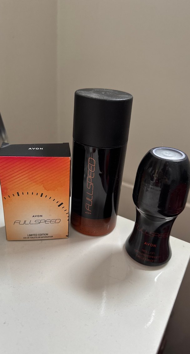 Avon Full Speed Erkek Parfüm 3 lü Seti Siyah - Görsel 2