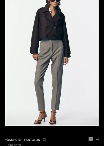 Zara gri pantolon