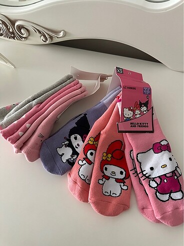 Havlu çorap 2 paket (üçlü)