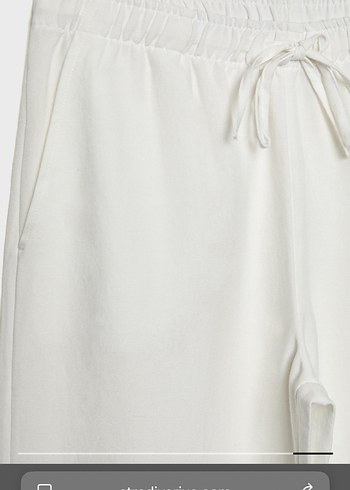 Stradivarius meşhur keten pantolon - Görsel 4