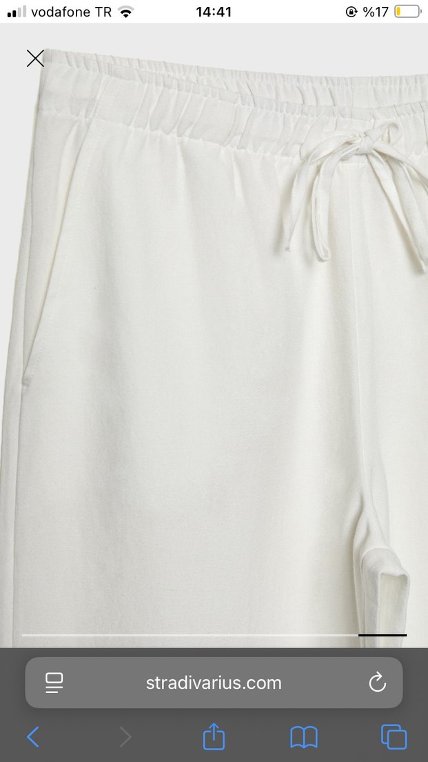 Stradivarius meşhur keten pantolon - Görsel 4