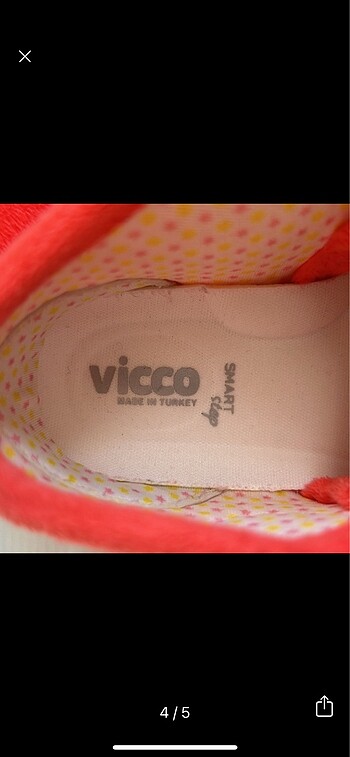 Vicco Bebek ilk adım panduf