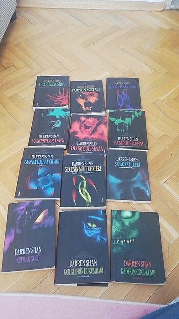 Darren Shan Efsanesi Tüm kitaplar 