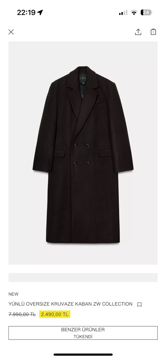 Zara Kahverengi kaban - Görsel 3