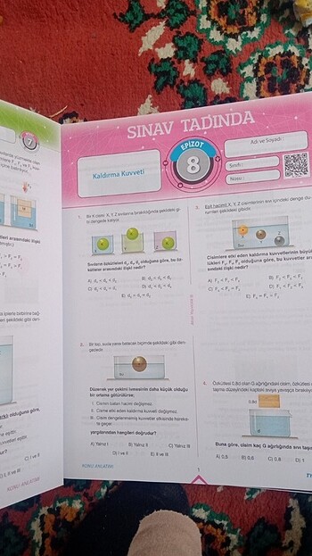 Tyt fizik konu kitabı  - Görsel 3