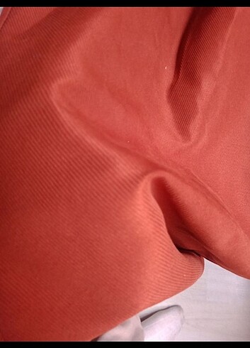 Kadın kiremit rengi pantolon  - Görsel 3