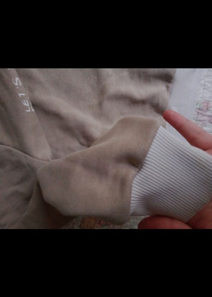 Bej sweatshirt  - Görsel 2