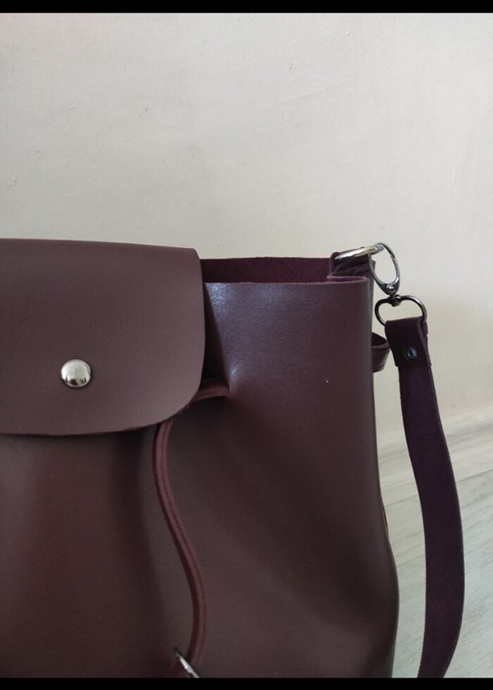 Bordo çanta  - Görsel 3