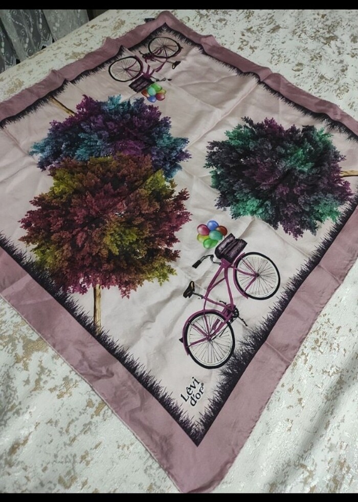 İpek eşarp  - Görsel 2