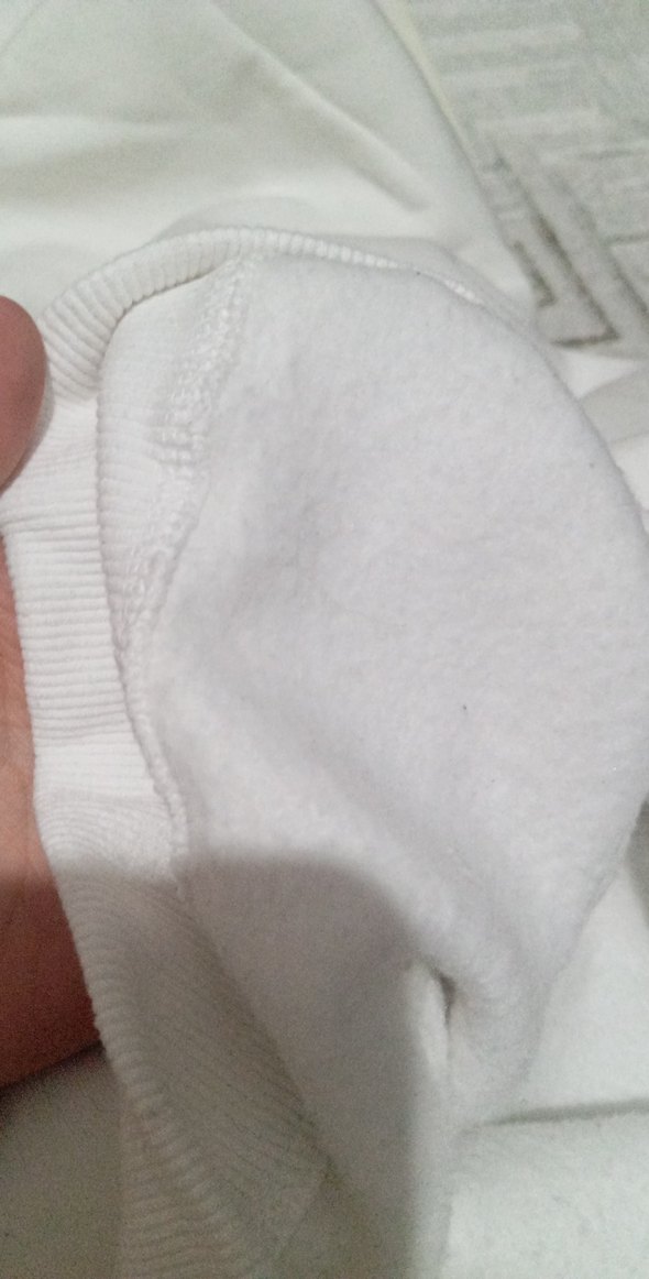 Nakışlı Beyaz Kadın Kazak - Görsel 4