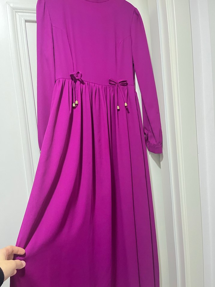 Kadın uzun elbise - Görsel 2